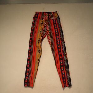 Liquido Brasil Aztec Tribal Print High Waist Leggings Womens Size S/P